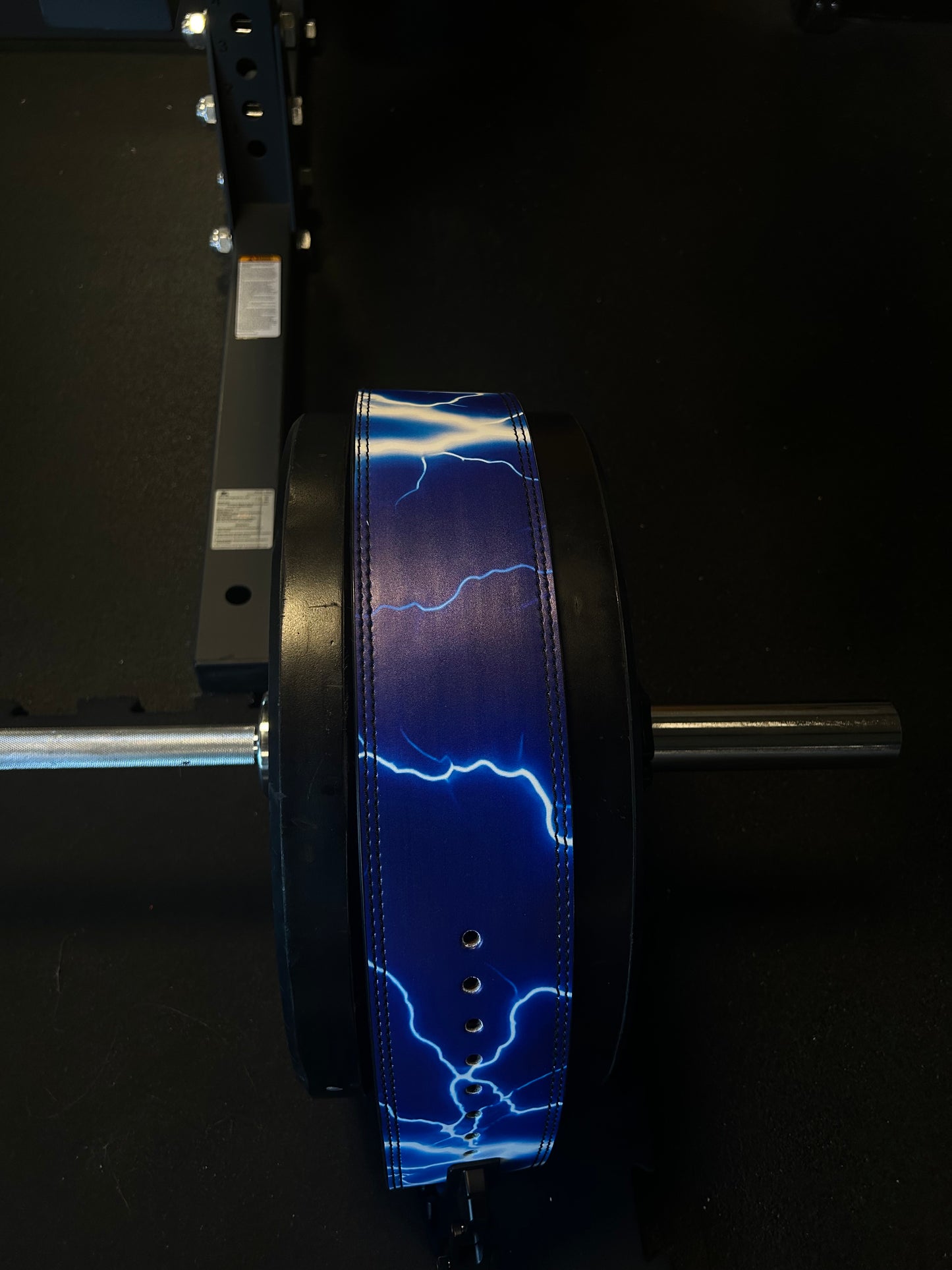 Blue Lightning Belt