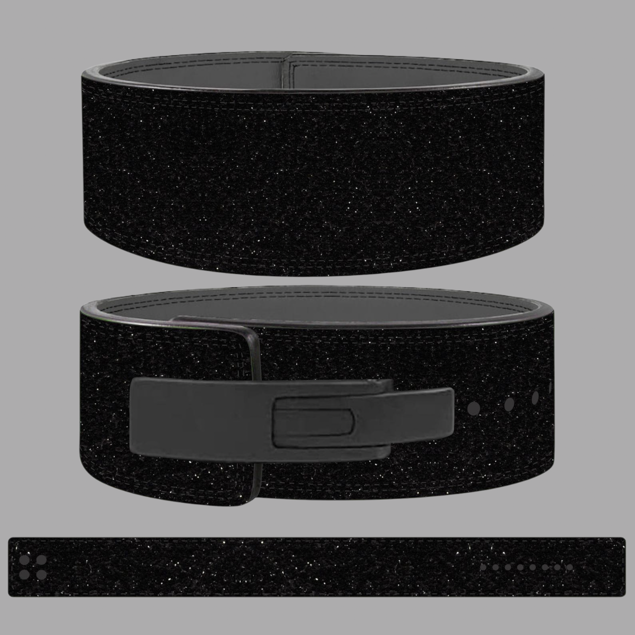 PRBELTS - Glitter Belt Black