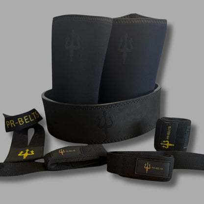 Pr premium belt black lever belt bundle